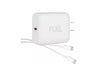 FUEL 45W Power Adapter with USB-C to C Cable - White